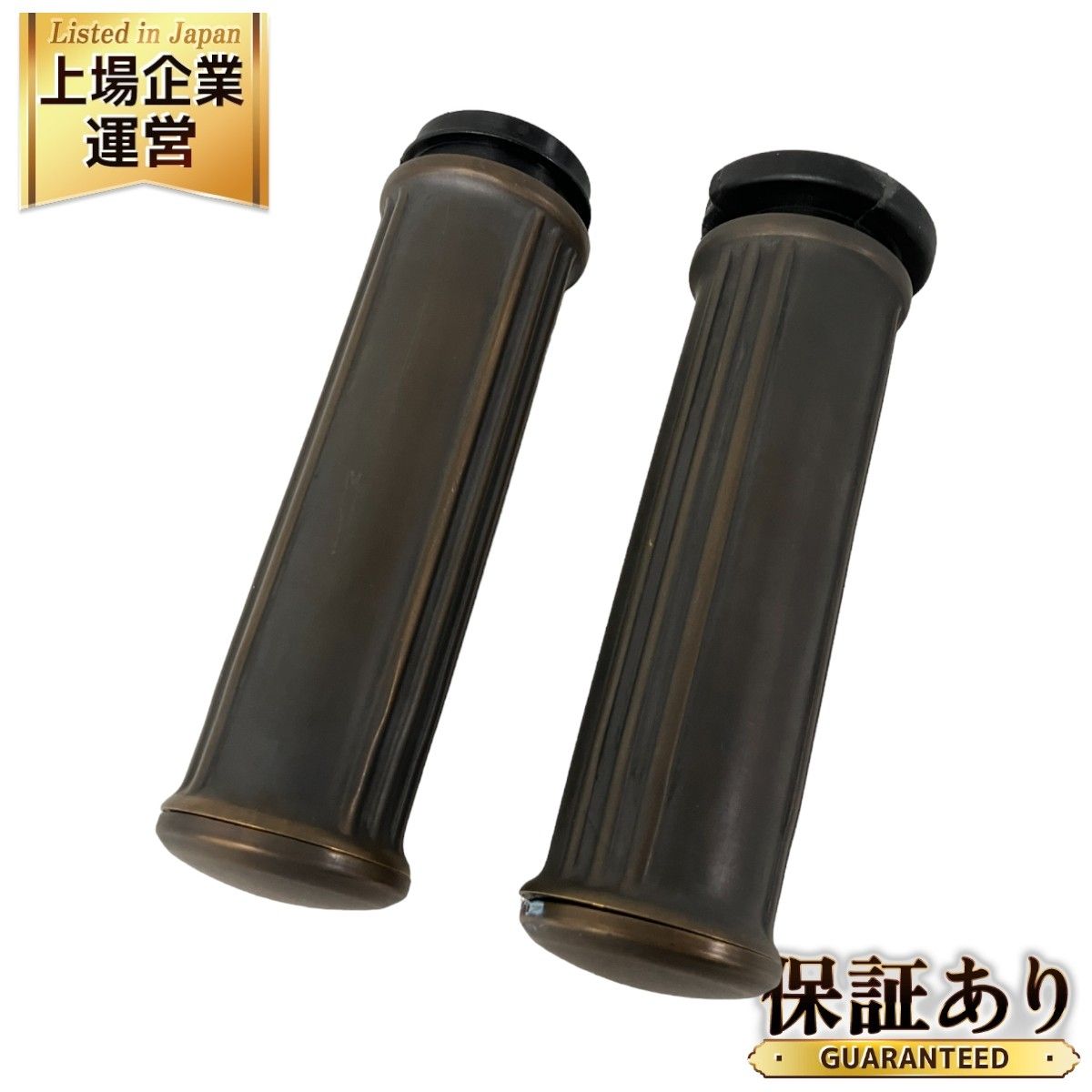 HARLEY 56100133 brass collection ハンドグリップ Brass Hand Grips 中古 S9196134
