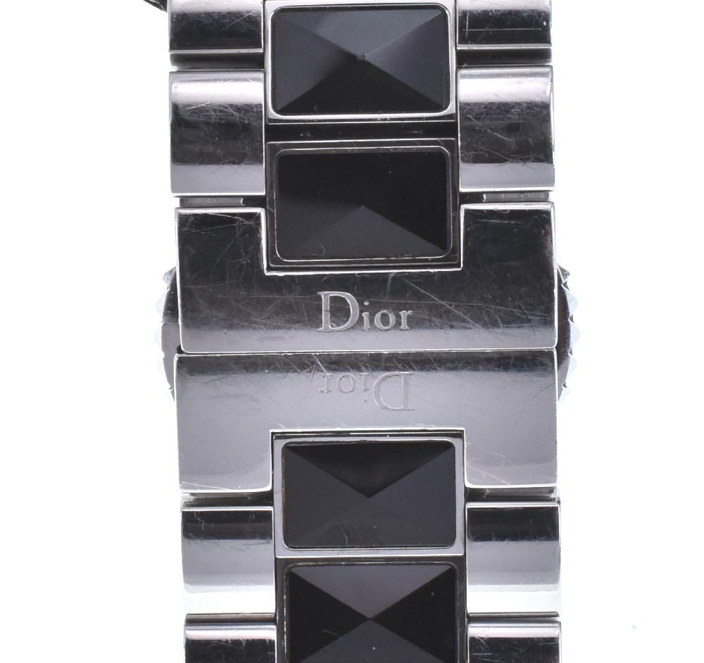 △ ディオール Dior CD115510 クリスタル 自動巻き メンズ L#123385-