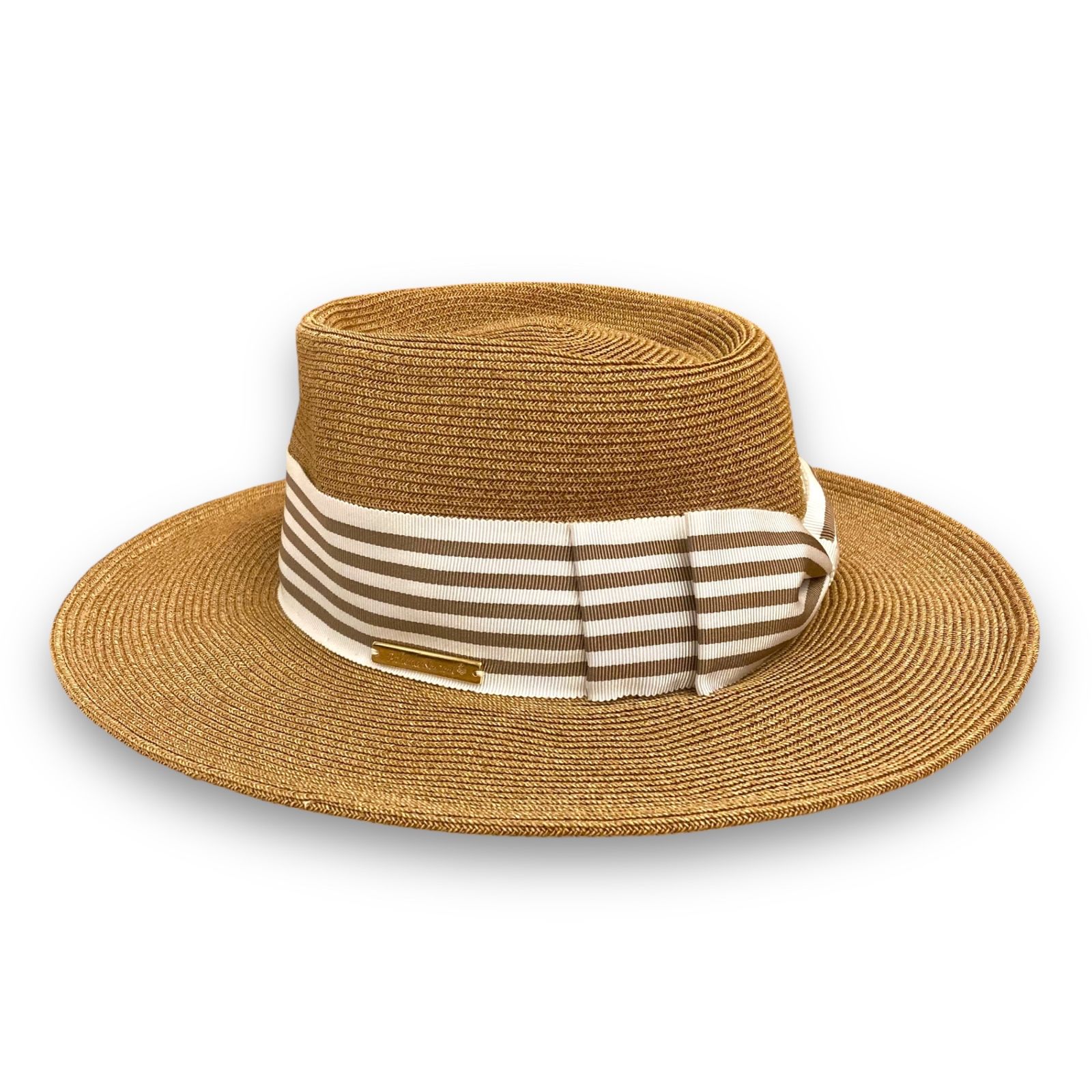 Athena New York (アシーナニューヨーク) UNITED ARROWS 別注 FEDORA ハット ベージュ - メルカリ