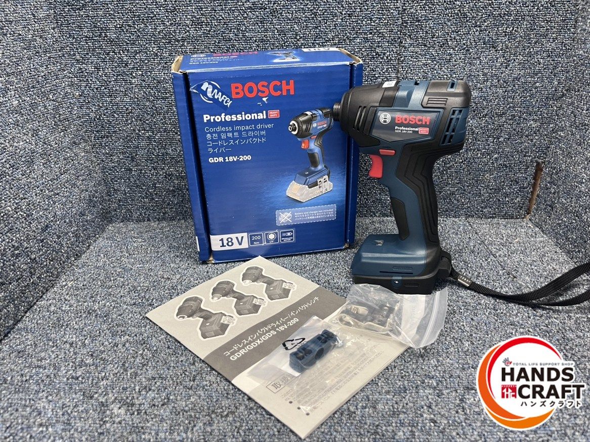 ボッシュ BOSCH 18V インパクトドライバ GDR18V-200H 本体のみ