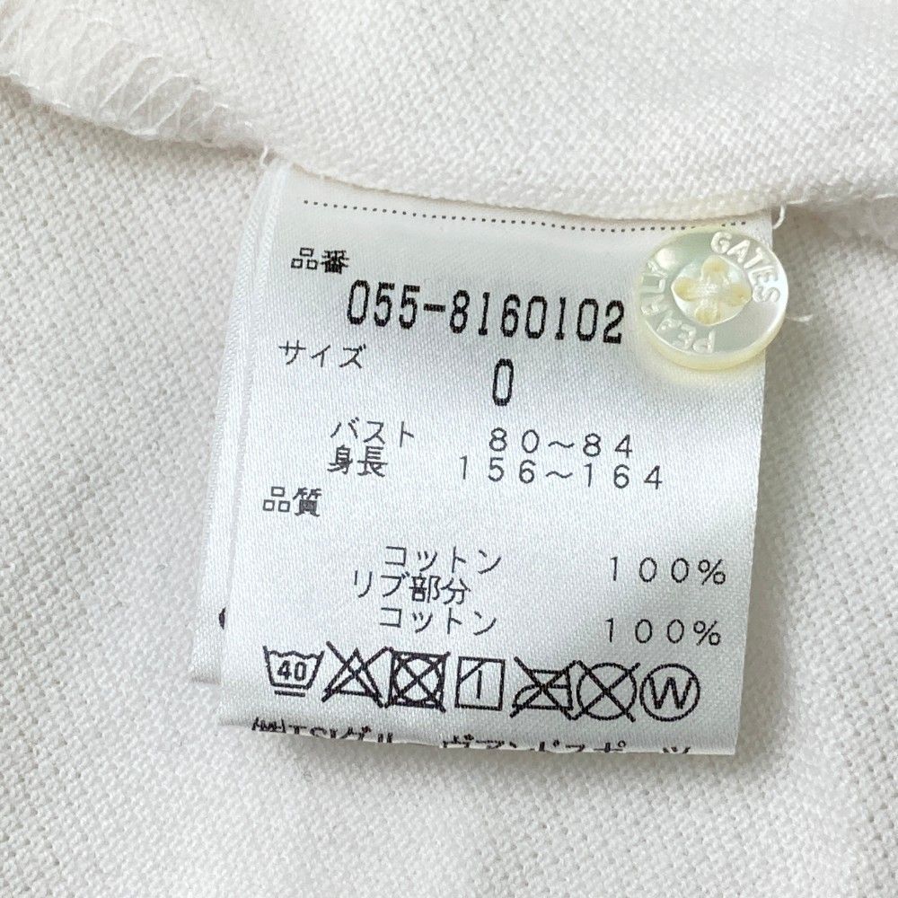サイズ：0 PEARLY GATES パーリーゲイツ 半袖ポロシャツ ニコちゃん