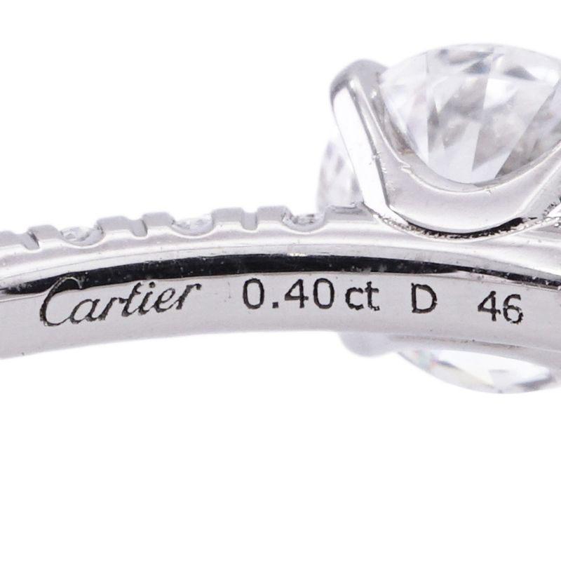 カルティエ Cartier エタンセル ドゥ カルティエ ソリテール リング エタンセルドゥカルティエソリテールリング ETINCELLE DE  CARTIER RING リング 指輪 Pt950 シルバー ダイヤリング 婚約指輪 - メルカリ