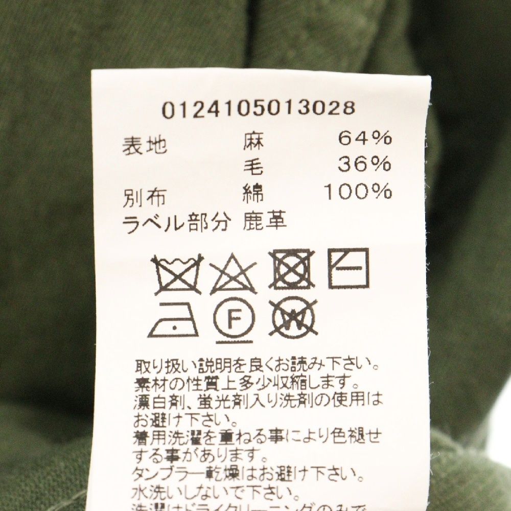 VISVIM (ヴィスヴィム) 24SS 101XX JKT リネン ウール バックサテン