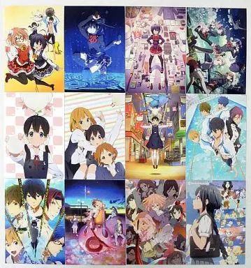 京アニ&Do C・T・F・K 2013 ポストカード12種 京都アニメーション 中古】ポストカード(キャラクター) 集合 ポストカードセット(12