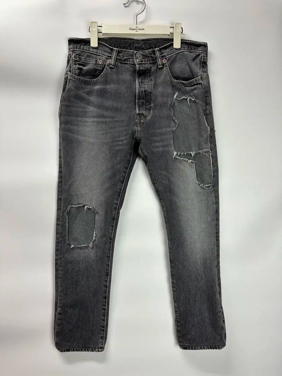 【雷市場（ポンジャン）商品韓国直送】 （ 32 ） LEVI'S(リーバイス) 501s ブラックデニム