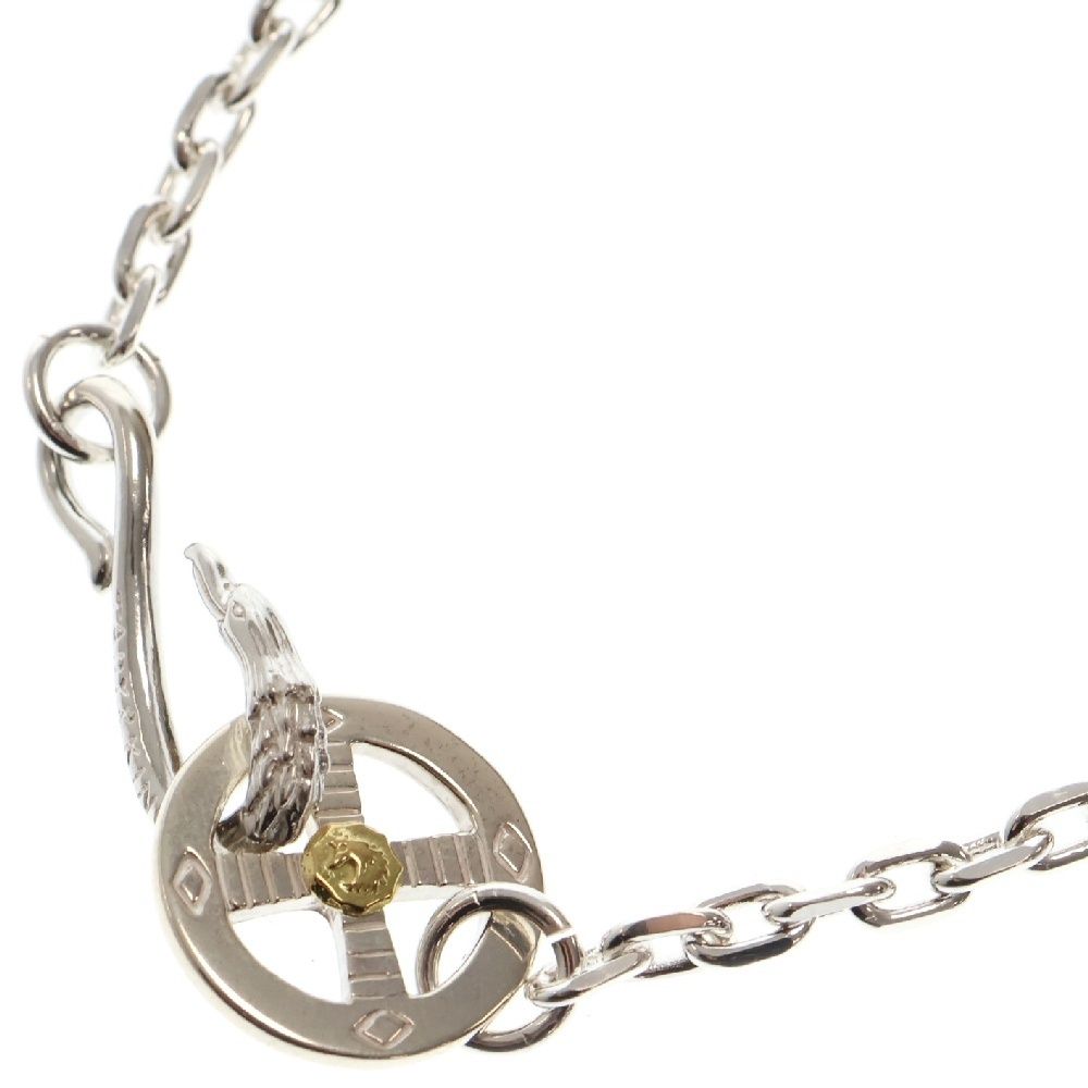 シルバー チェーンネックレス ハート型フック*10 クラシックハート