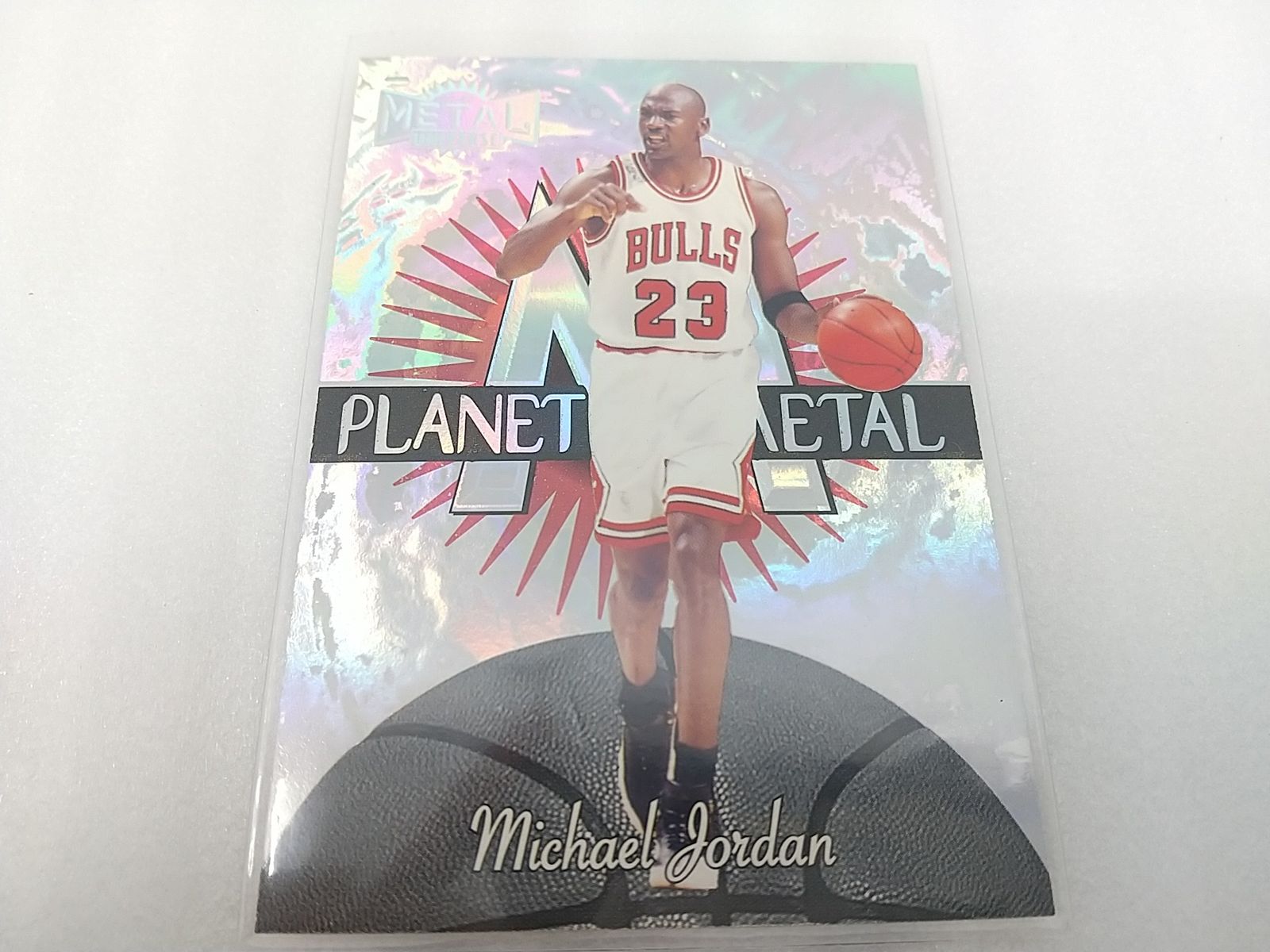 NBAカード SKYBOX METAL UNIVERSE'97-'98 PLANET METAL Michael Jordan マイケル・ジョーダン  シカゴ・ブルズ スカイボックス - メルカリ