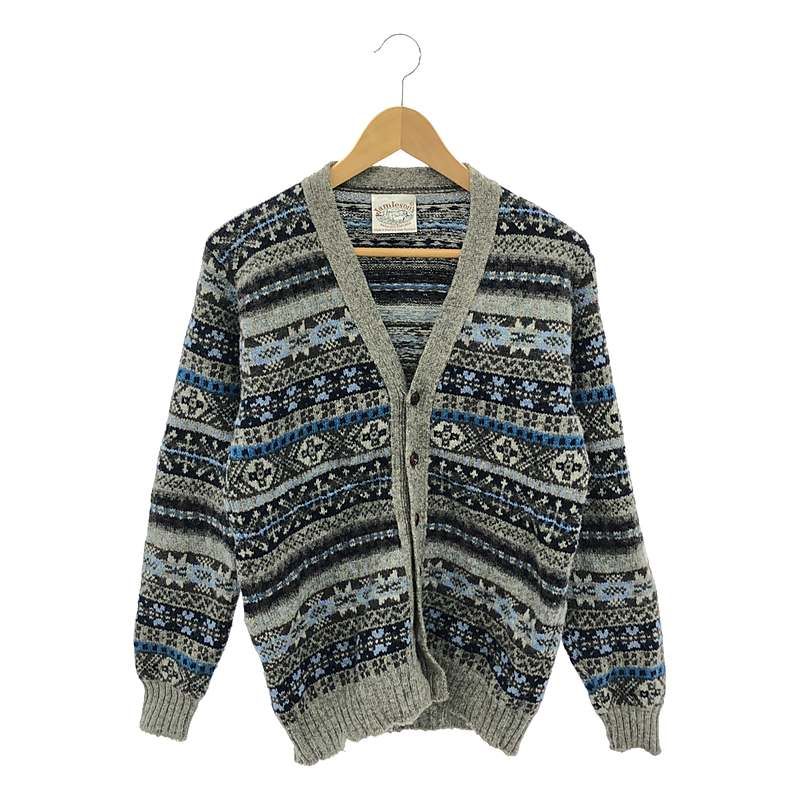 Jamieson's ジャミーソンズ フェアアイル柄 ニットセーター サイズM