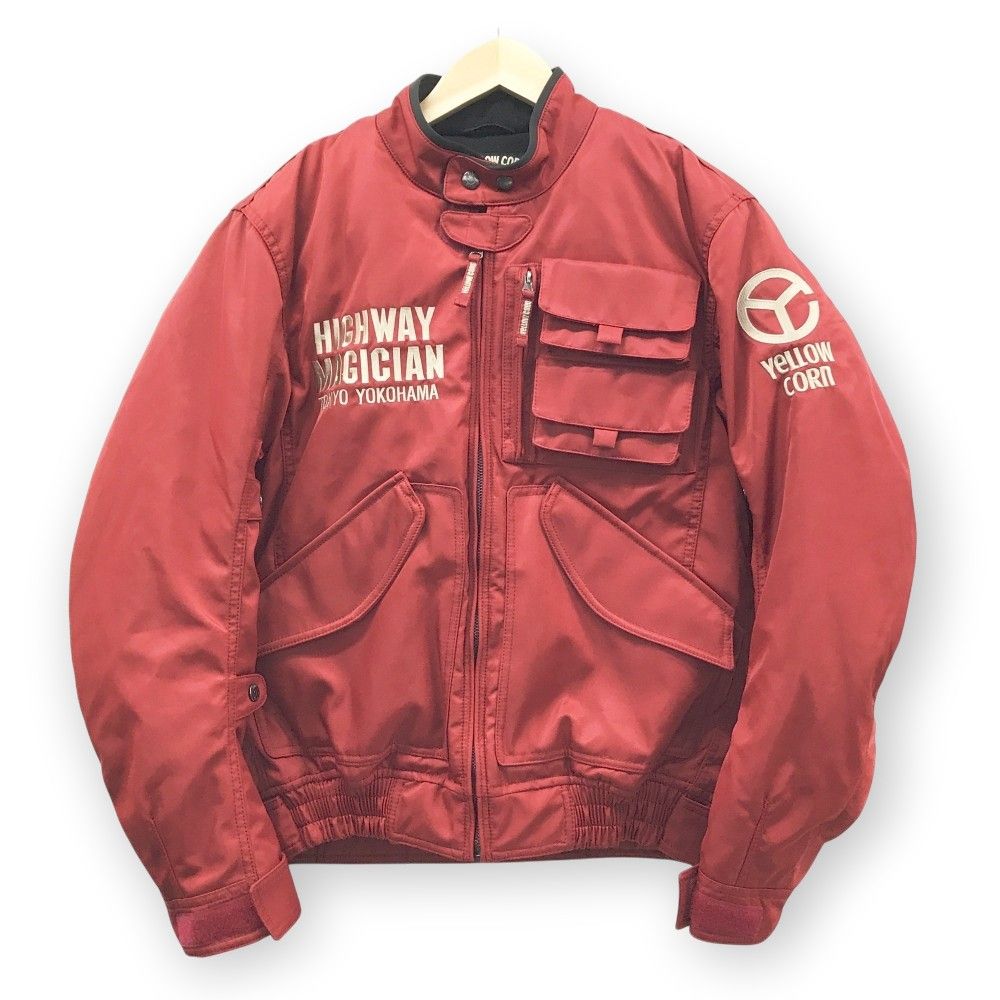 YELLOW CORN イエローコーン ウインタージャケット YELLOW CORN イエローコーン YB-4300 ウインタージャケット レッド系 M