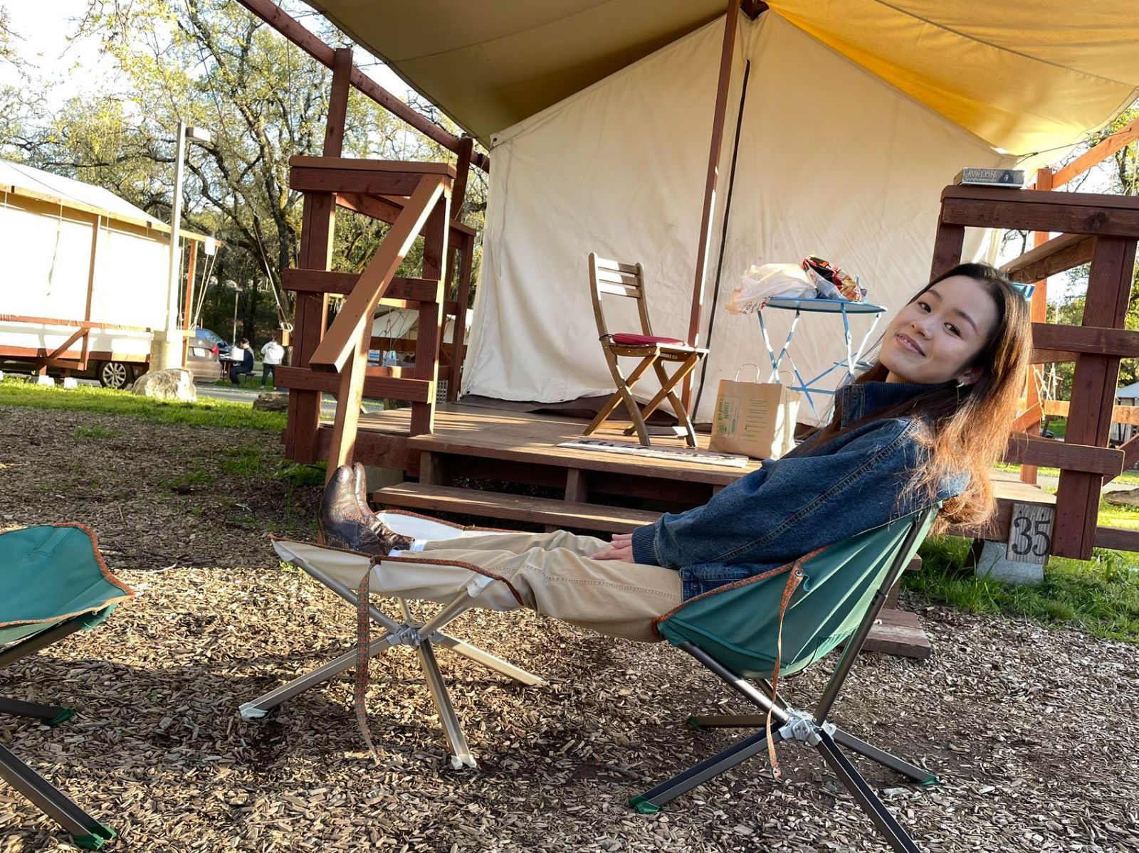 在庫処分】Yunonglive（ユノンライブ）Foldable Lander Ottoman