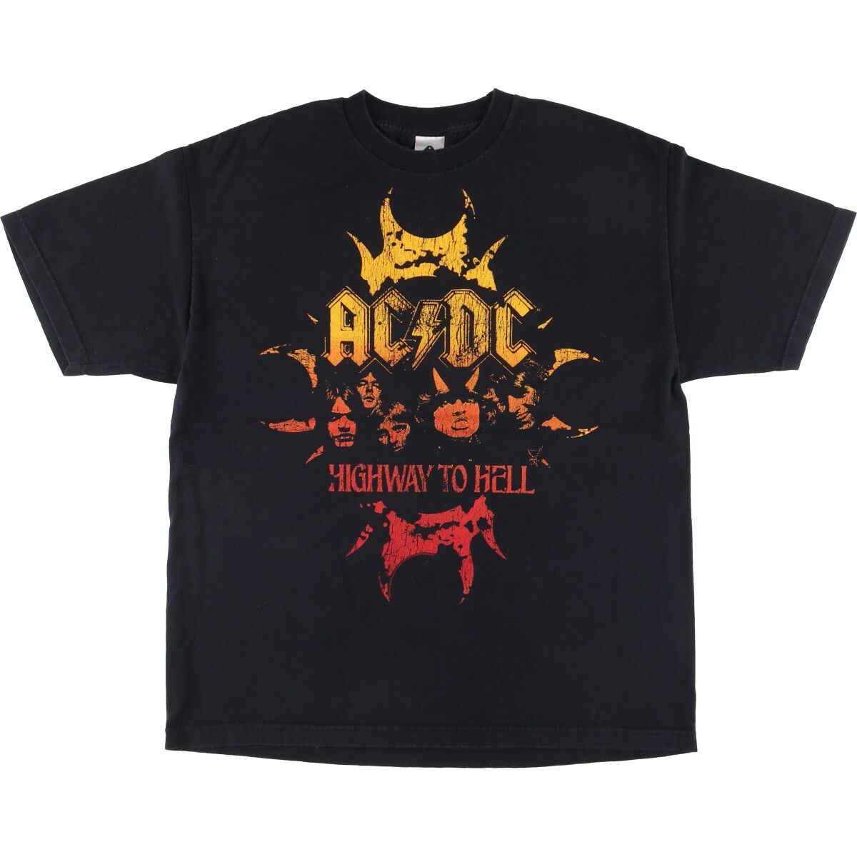 古着 00年代 アルスタイル ALSTYLE AC|DC エーシーディーシー バンドTシャツ バンT メンズXL相当|eaa551730