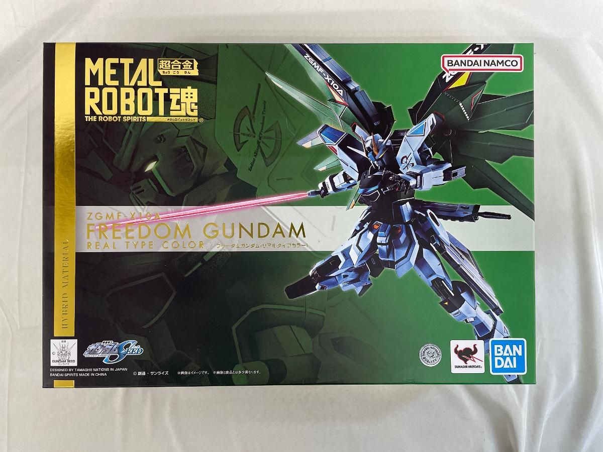 未開封】L ROBOT魂 <SIDE MS> フリーダムガンダム(リアル 未開封】L ROBOT魂 <SIDE MS> フリーダムガンダム(リアル