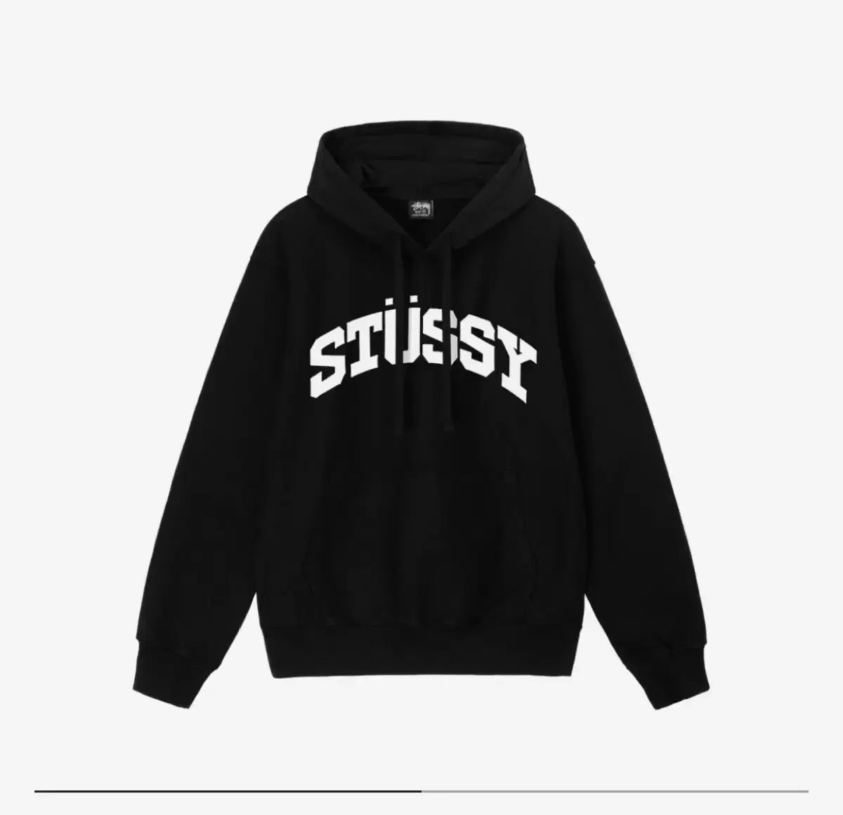 STUSSY(ステューシー) ブロック スポーツ PIGMENT(ピグメント) ダイド フード 黒
