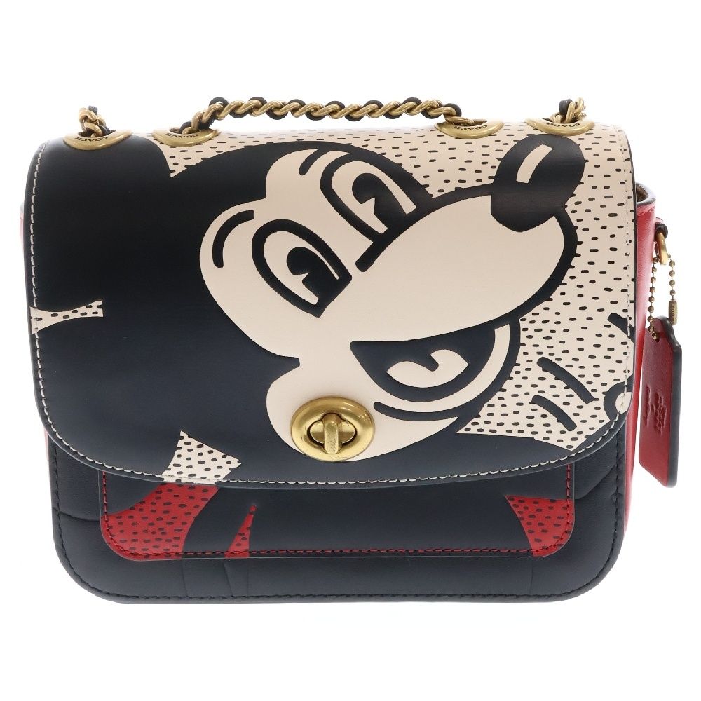 COACH (コーチ) コーチ×ディズニー チェーンショルダーバッグ