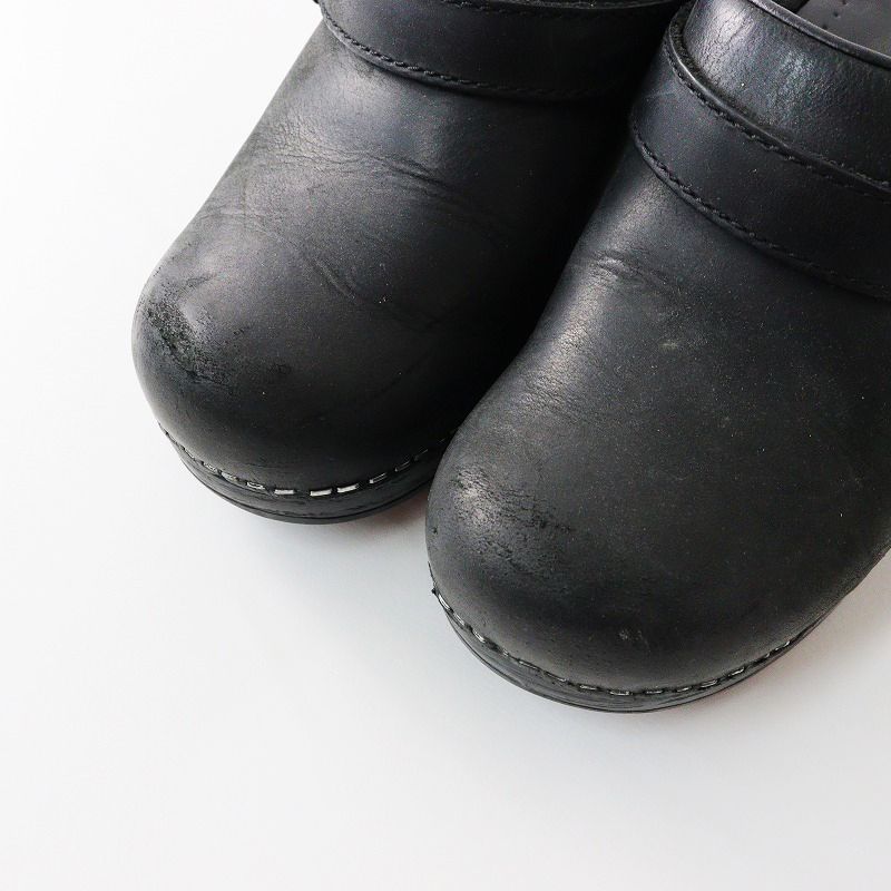 ダンスコ dansko INGRID クロッグサンダル 35/ブラック サボ