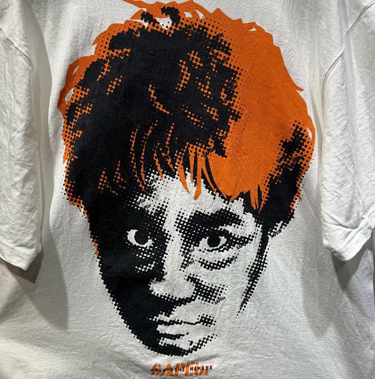 SAPEur HAMADA サプール 浜田Tシャツ ビッグプリント 美品 サプール sapeur 浜田雅功 浜ちゃん vol.4 Tシャツ XL SCB