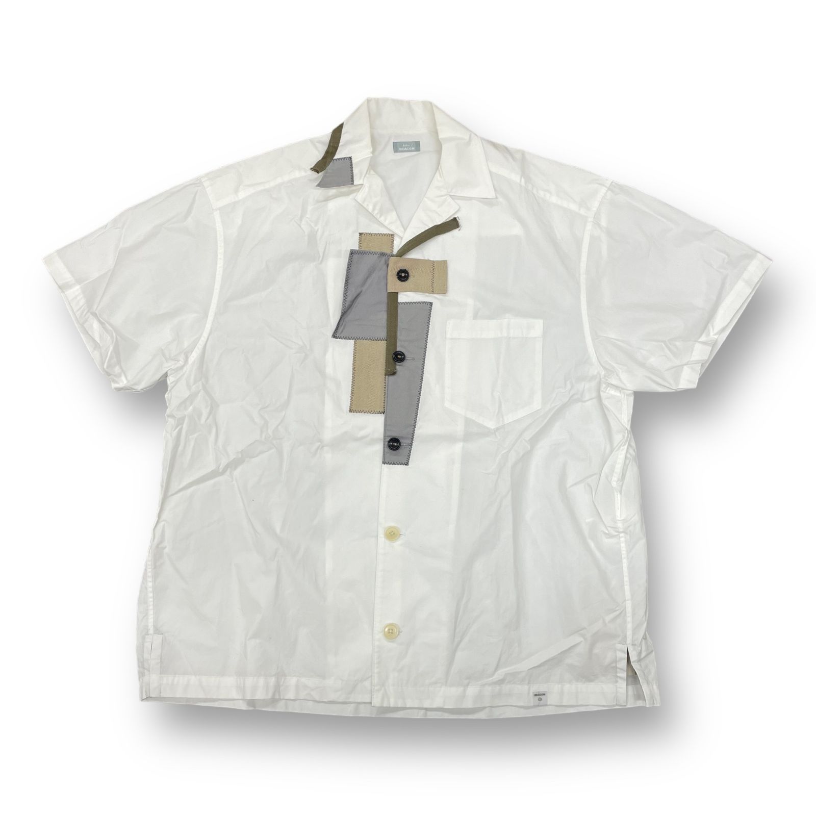 Kolor Beacon 22ss タイプライターコーティングシャツ