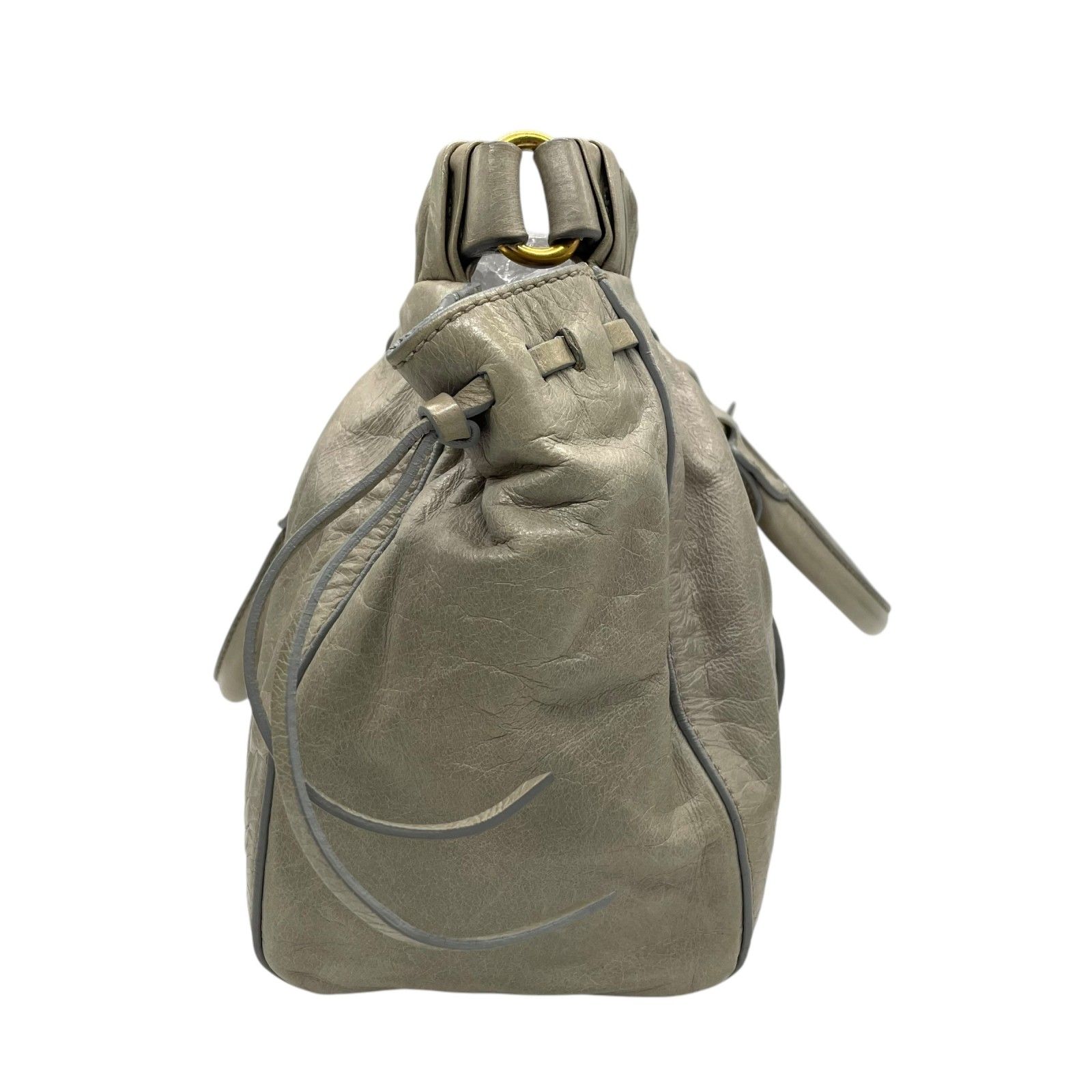 ミュウミュウ ハンドバッグ ギャザー 2way ヴィッテロリュクス 【公式