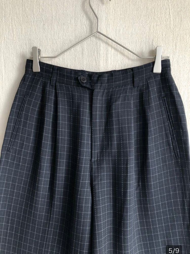 レーヨン×ウール】イタリア製 90s BANANA REPUBLIC スラックス