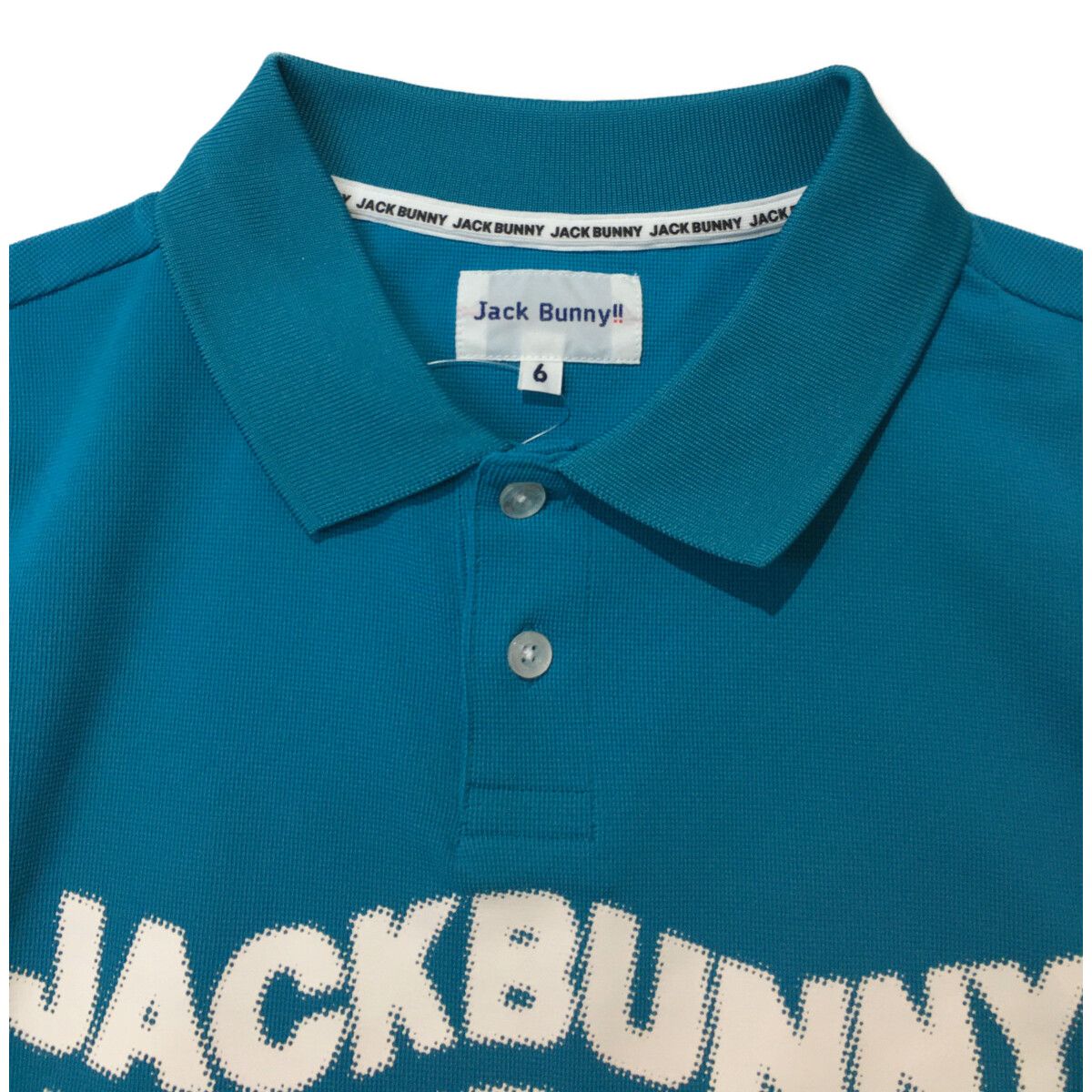 JACK BUNNY!! - coco 未使用品 ジャックバニー Jack Bunny!! メンズ 半袖ポロシャツ 6(LL) 白 ホワイト JACK BUNNY!! - coco 中古 ジャックバニー Jack Bunny!! メンズ