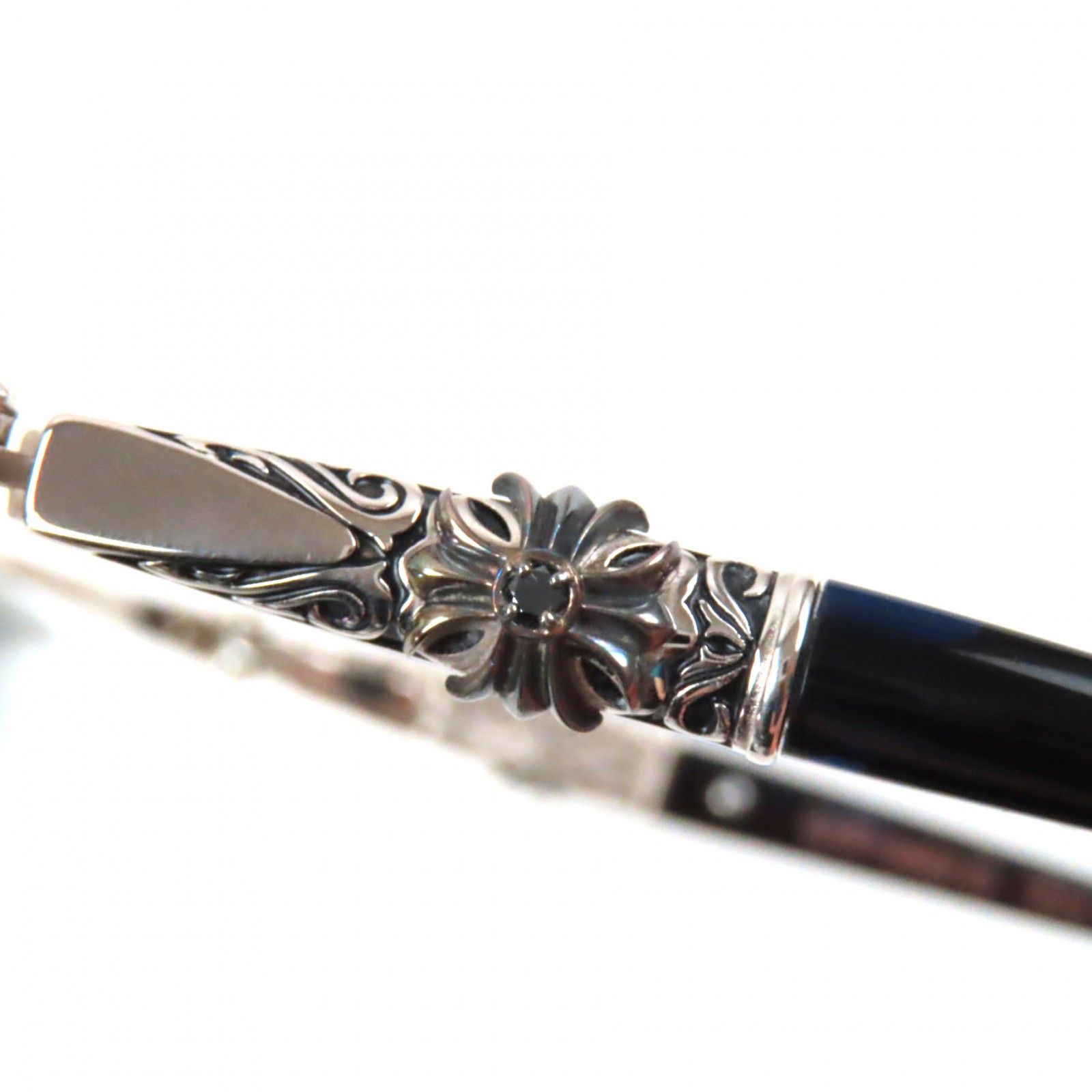 美品▽A'rossby ロズビー 209252204 925 ブラックダイヤモンド