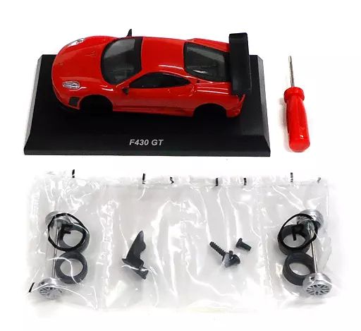 中古】ミニカー 1/64 F430 GT(レッド) 「フェラーリ ミニカー