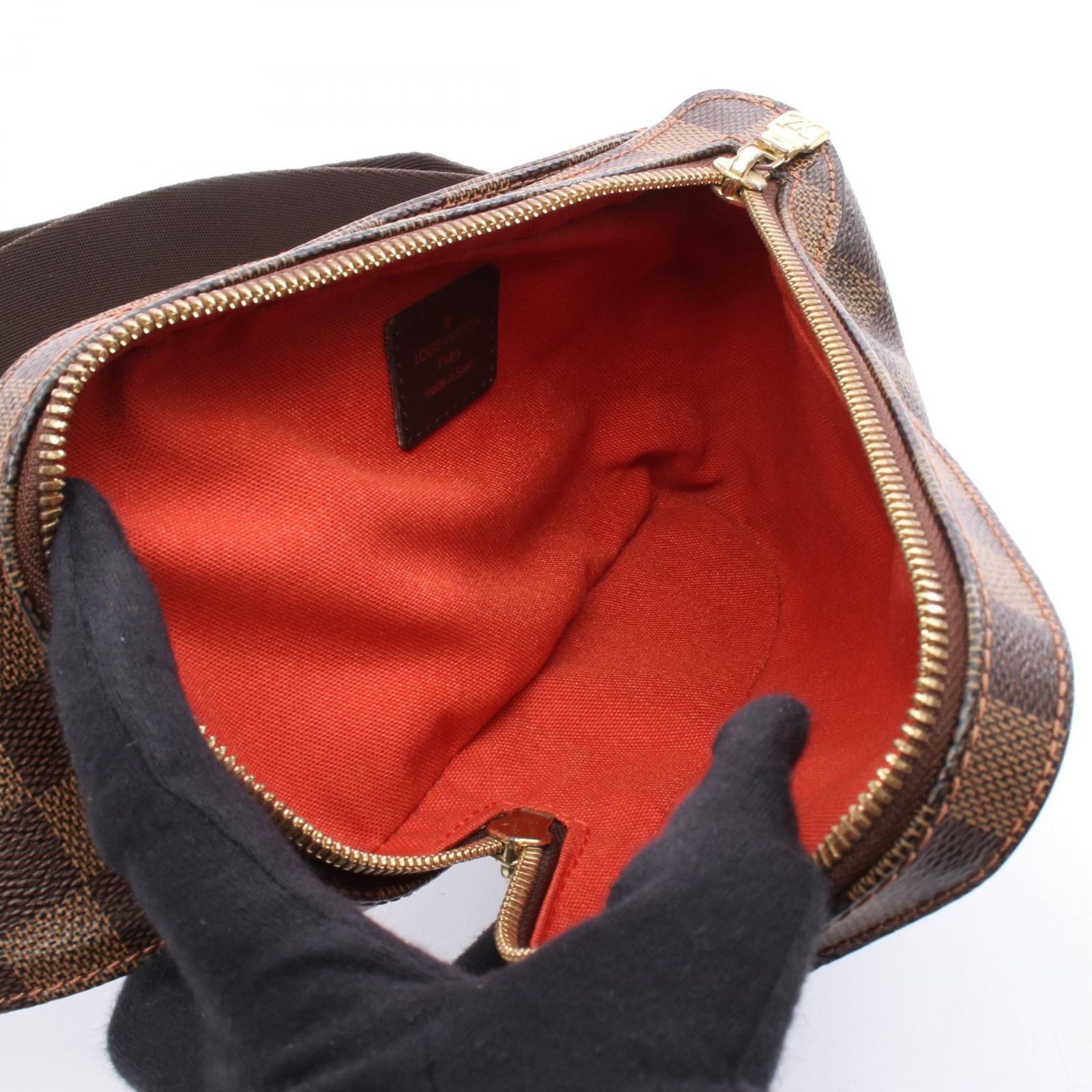 ルイヴィトン ジェロニモス ショルダーバッグ 美品ルイヴィトン ジェロニモス ダミエ ショルダーバッグ ウエスト