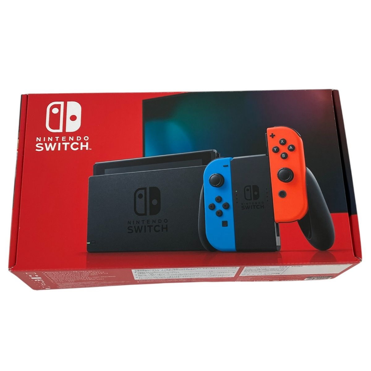 美品 任天堂 HAC-001 Nintendo Switch ネオンブルー ネオン