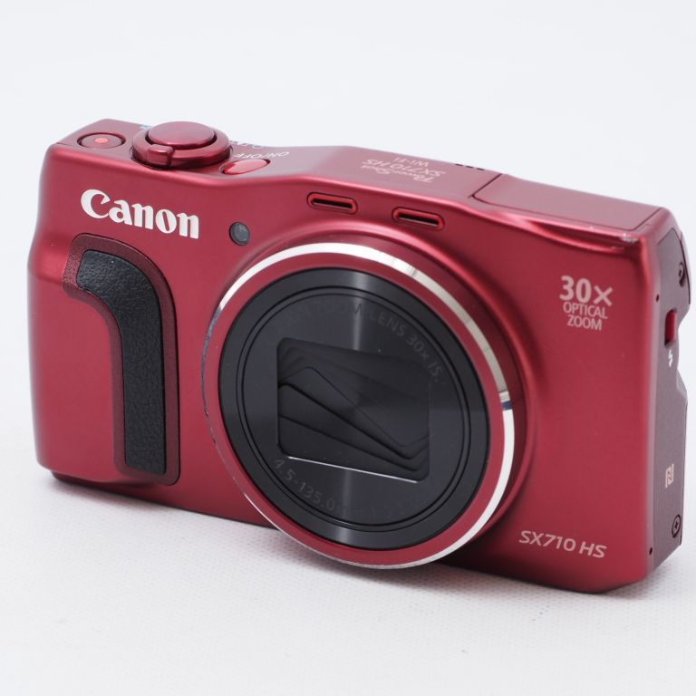 Canon　光学30倍ズーム　SX710　HS　デジタルカメラ　PSSX710HS(RE)-　PowerShot　レッド