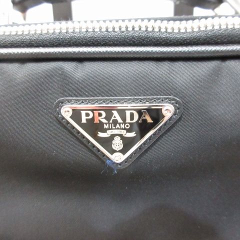 プラダ PRADA 2VQ030 キャリーケース スーツケース キャリーバッグ テスートナイロン サフィアーノレザー 黒 ブラック トラベル 旅行鞄  2輪 カデナ 保存袋付き ☆AA☆ - メルカリ