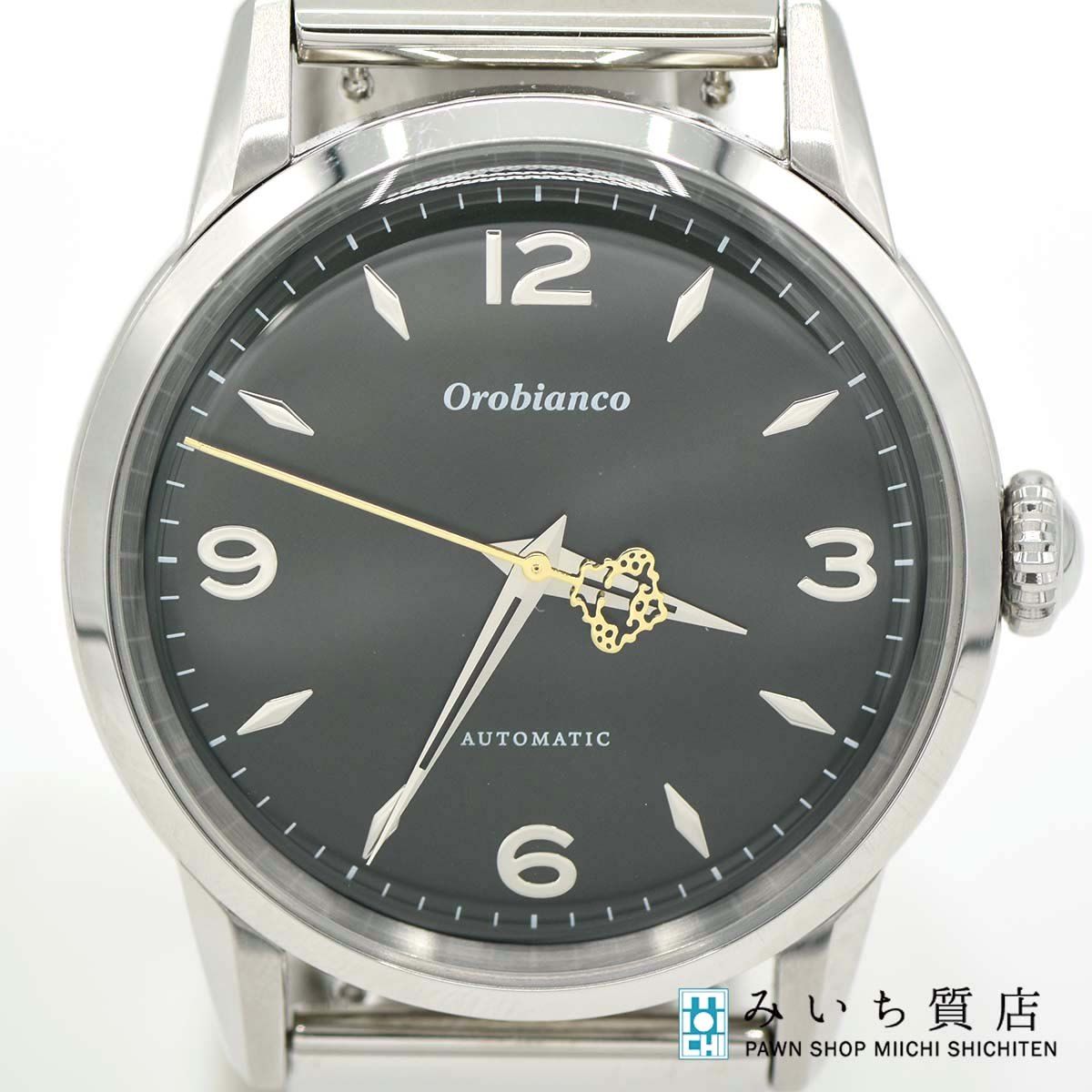ジャンク 稼動品 Orobianco オロビアンコ OR0073 機械式 自動巻き 