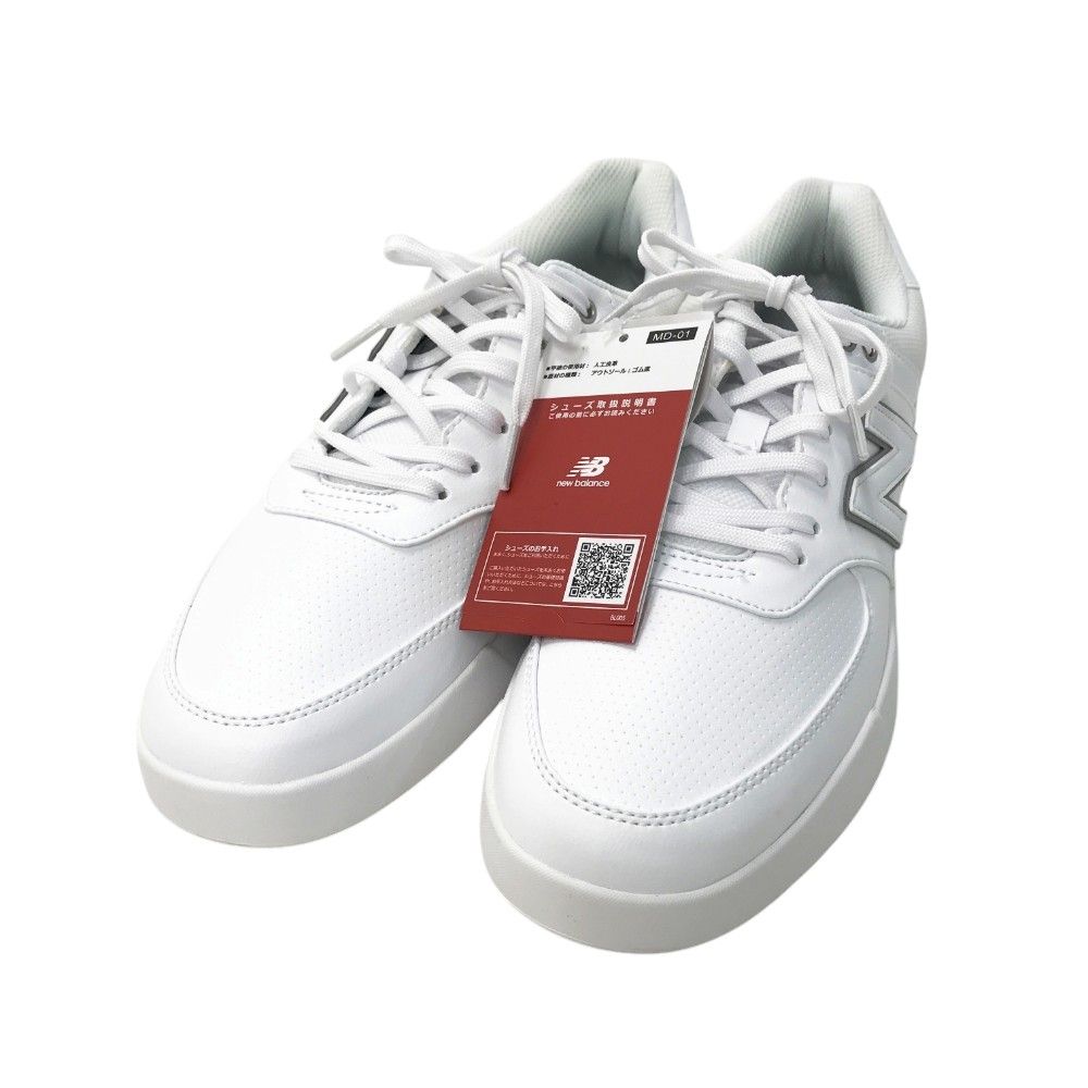 NEW BALANCE GOLF ニューバランス UGC574JF ゴルフシューズ スパイクレス  ホワイト系 27.5 [240101315583] ゴルフウェア メンズ ストスト