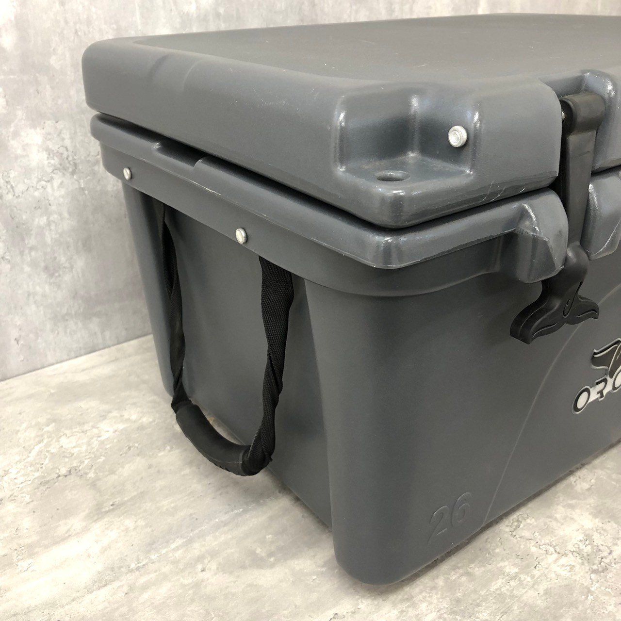 ORCA オルカ クーラーボックス クーラー 26 QT 25 L チャコール 耐久 長時間 保冷