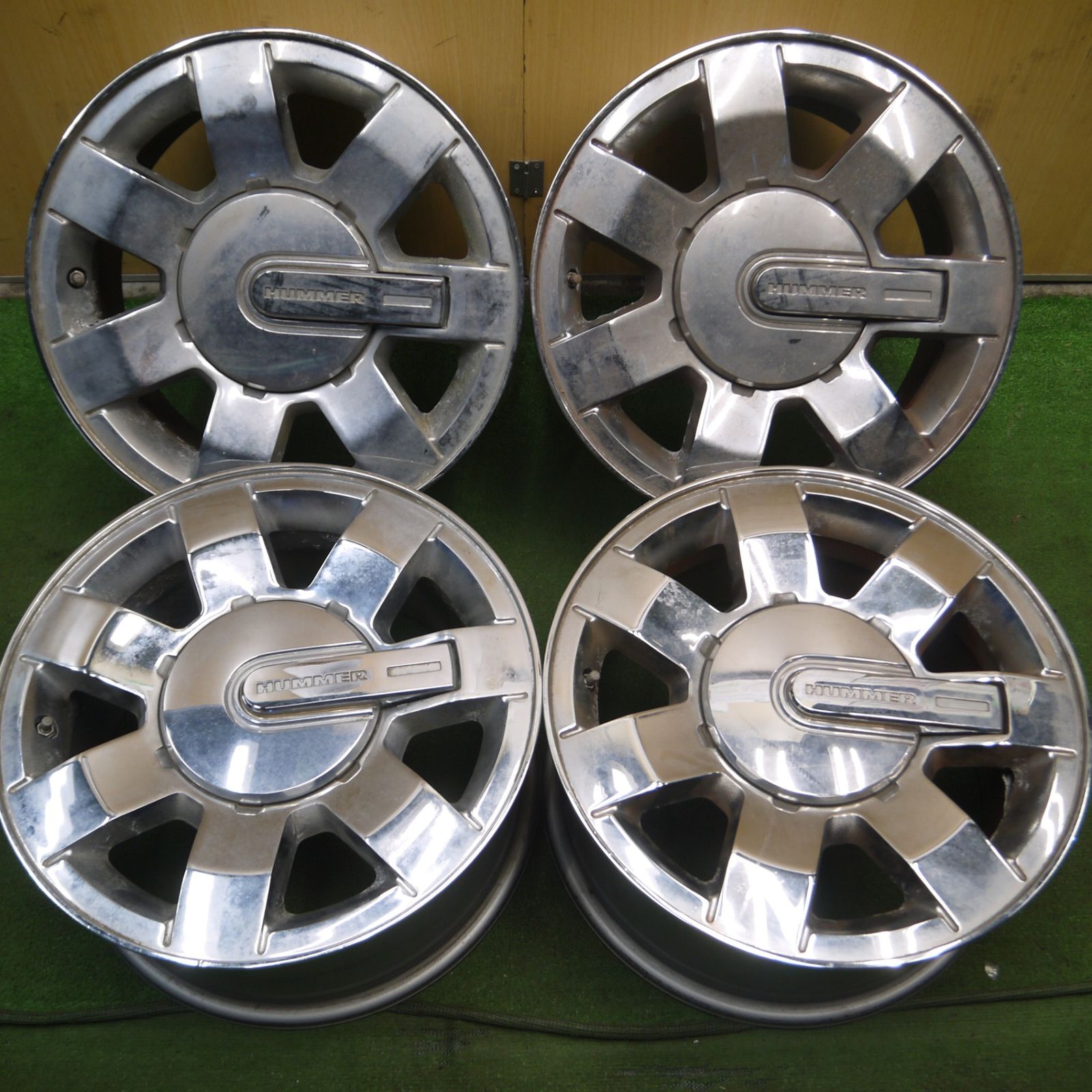 *送料無料* 4本価格ハマー H3 純正 ホイール 16インチ 16×7.5J PCD139.7/6H4041003Hホ