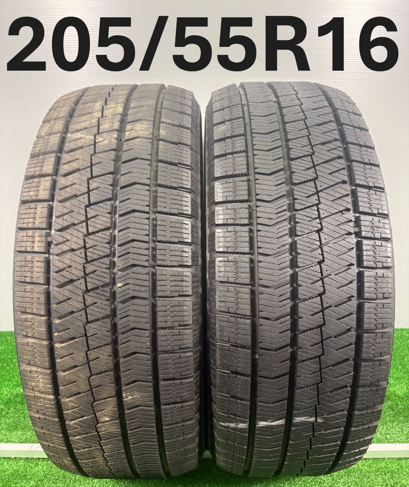 205 55R16 ブリヂストン VRX2 製 2本 冬タイヤ スタッドレス TA578