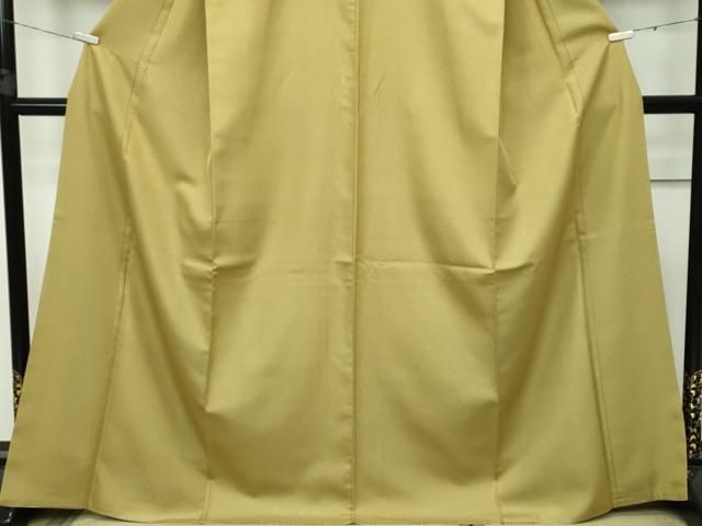 平和屋本店□極上 青山みとも お召 市松文様 梅幸茶色地 逸品 CZAA2783s5 