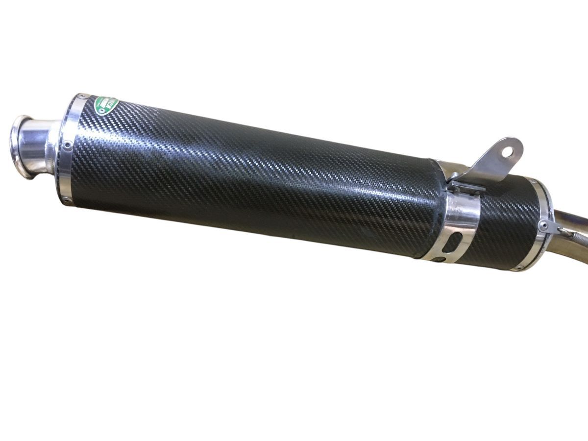 ZZR400 N BEET マフラー フルエキ NASSERT-R T2 チタン カーボンサイレンサー 2本出し 漏れ無し 交換 TO-Z4374