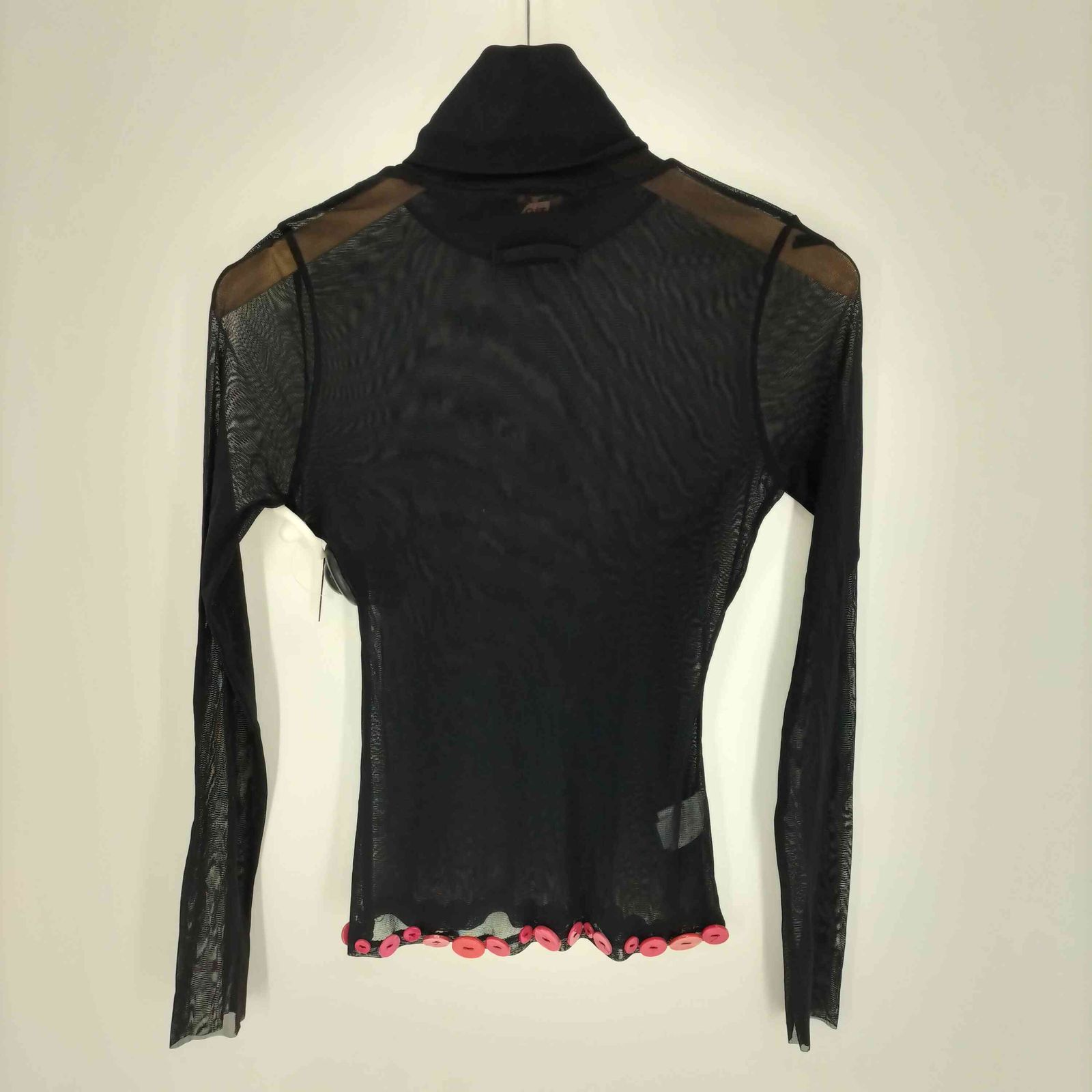 ジページェバイジャンポールゴルチエ JPG by ボタンデザイン タートルネック シアー トップ レディース EUR 40