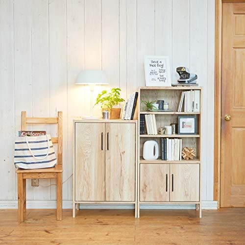 ナチュラルブラウン 幅58.1 キャビネット 高さ88.8 奥行35.6cm VTL-9060DNN 白井産業 ビエンテージ ライト