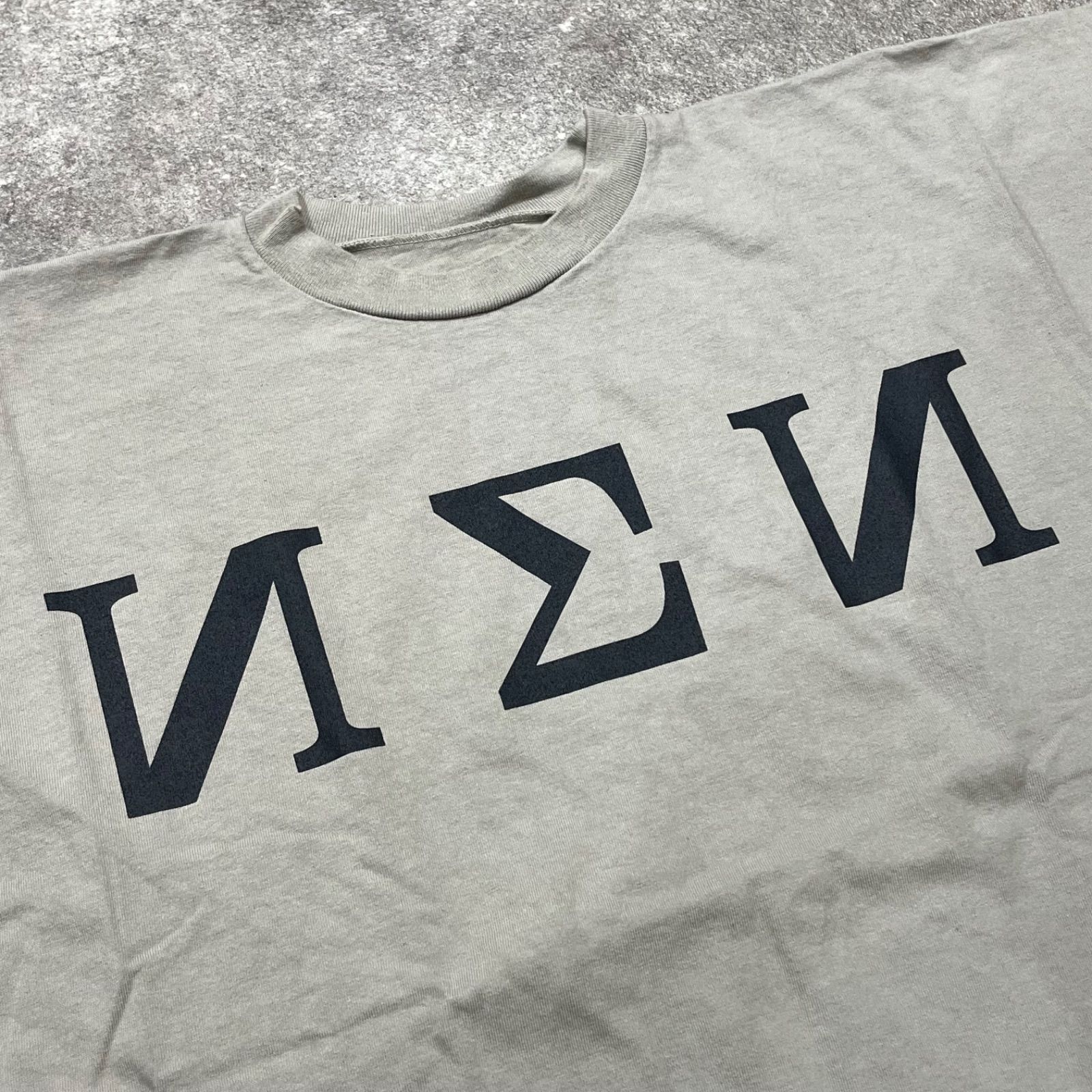 未使用品 YEEZY × Gosha Rubchinskiy TS-01 Pancake T-Shirt ロゴ 