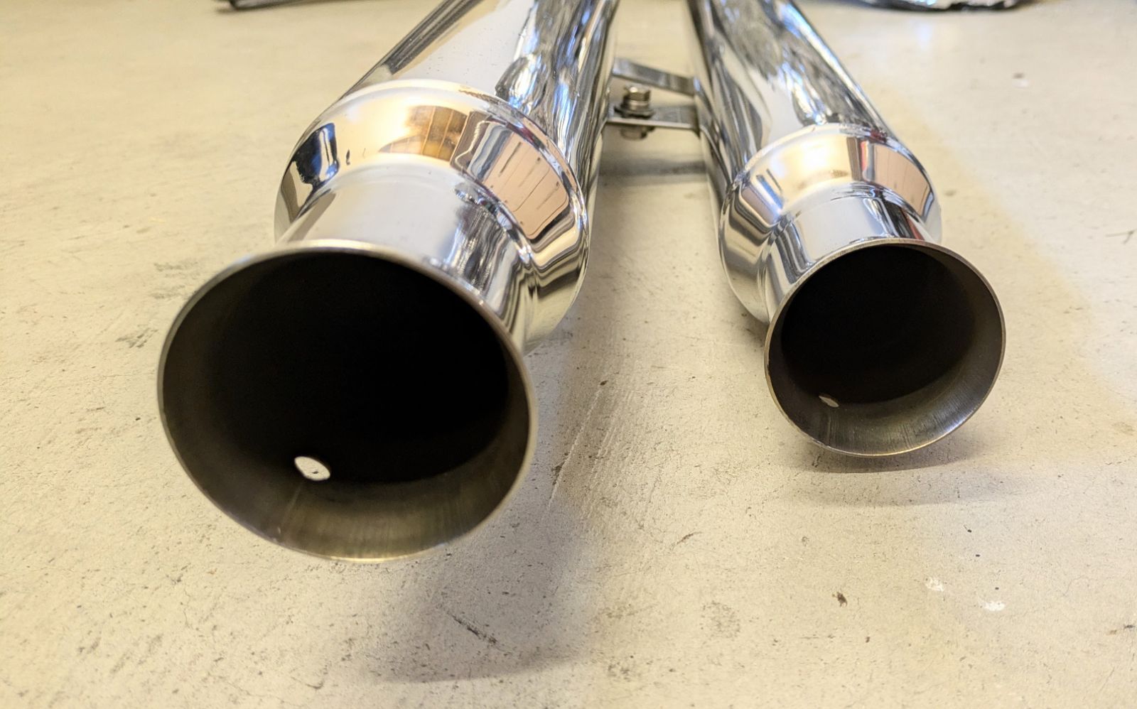 ヤマハ ドラッグスター1100用 スリップオンマフラー(オーバー