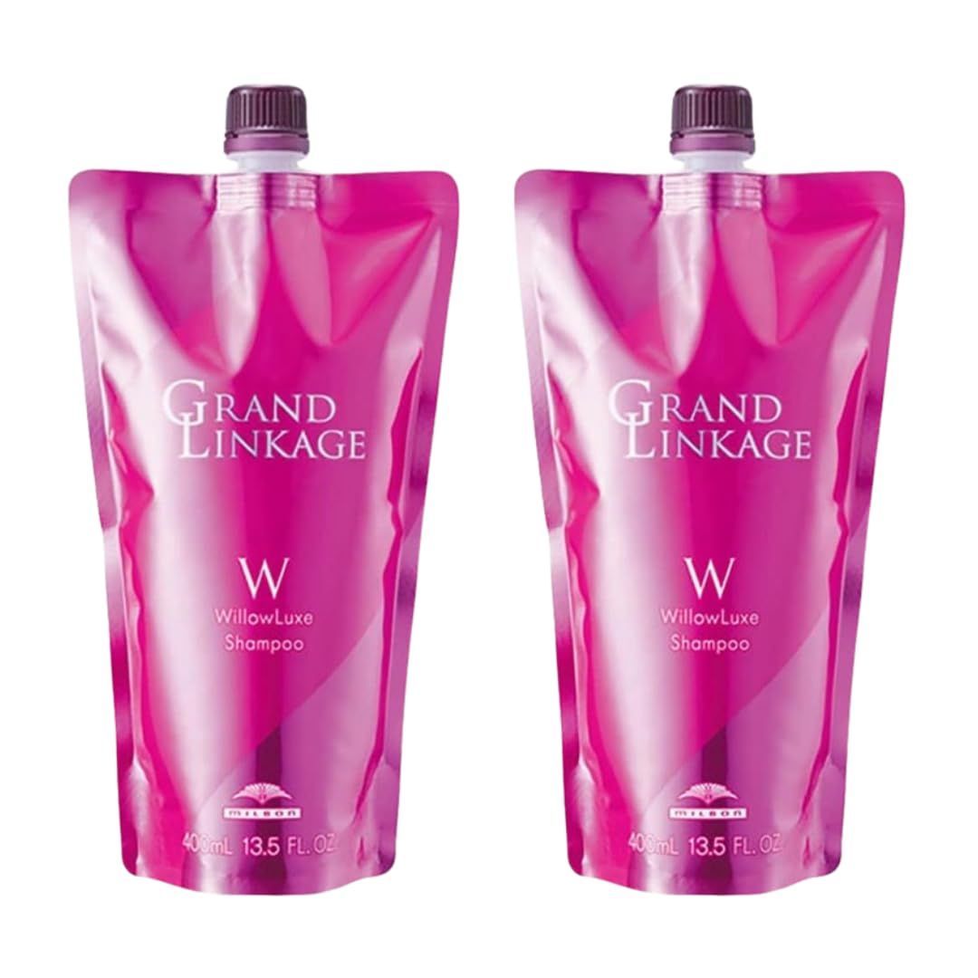 ScentName 2 まとめ買い 2個セット ミルボン MILBON グランド リンケージ ウィローリュクス シャンプー 400mL 詰め替え