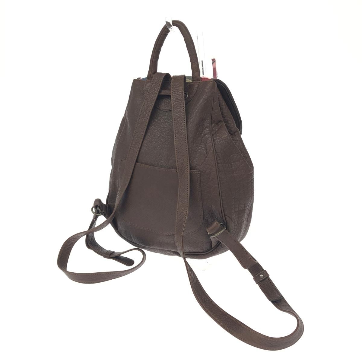 【極美品】 IBIZA 人気商品 ポンパ リュック ブラウン IBIZA(イビザ) リュックサック - カーキ×ブラウン レザー - メルカリ