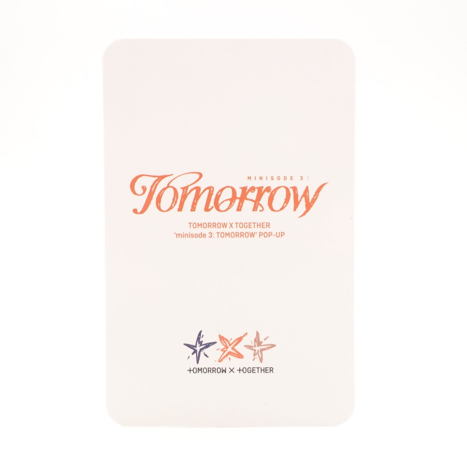 TXT スビン TOMORROW POPUP トレカ TXT スビン tomorrow トレカ 4枚 セット - メルカリ