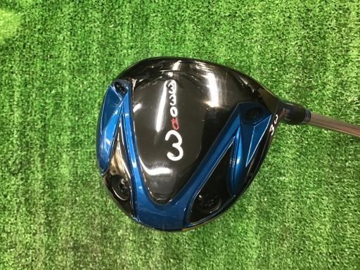 Waoww RV-555 Type S ブルー 3W フェアウェイウッド FW 純正特注シャフト フレックスその他 メンズ 男性用 右利き 右用 Bランク ゴルフクラブ