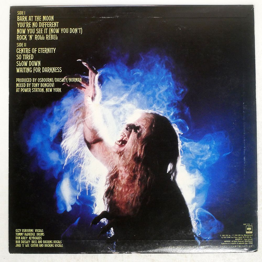 OZZY OSBOURNE|BARK