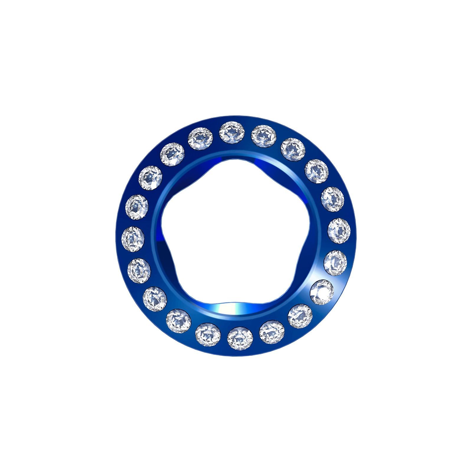 セット 対応 用のダイヤモンドリング アイコスイルマ ホルダー プライム イルマ prime 互 iluma iqos 同梱の取り外しツールを使って簡単に交換できます ブルー 汎用交換