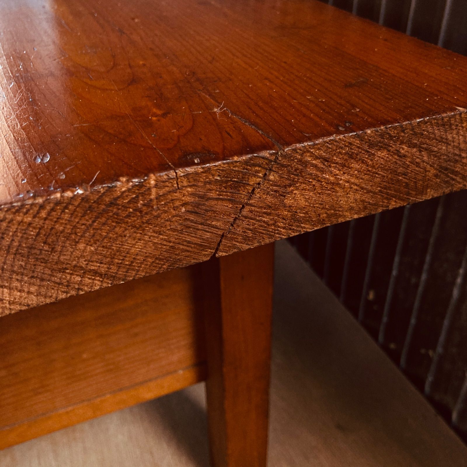 【アンティーク】昭和レトロ 木製 サイドテーブル ローテーブル 飾り台 古道具 アンティーク】昭和レトロ 木製 サイドテーブル ローテーブル