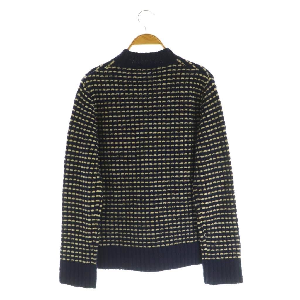 MARNI ニット 44 マルニ 切り替え ウール ニット セーター バイカラー