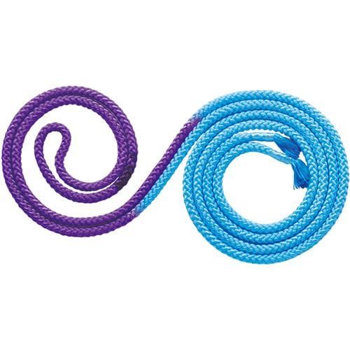 【数量限定】ダブルエンドロープ ダブルエンドロープ LIBU×PP(ライトブルー×パープル) 日本体操協会検定品 M-280TS-F 手具 新体操 長さ3m/径1cm ササキ(SASAKI)